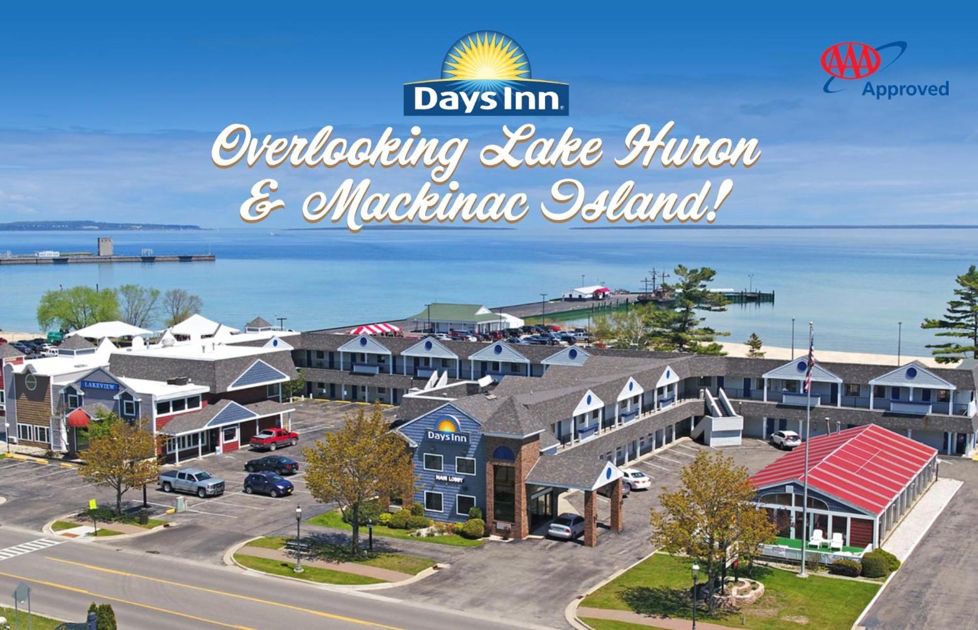 Days Inn By Wyndham Mackinaw City - Lakeview Exterior foto